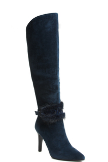 Сапоги женские Milana 182096-1 синие 36 RU