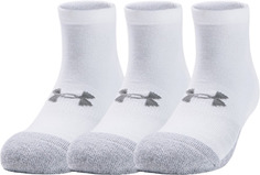 Комплект носков унисекс Under Armour 1346753 белых MD