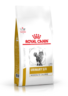 Сухой корм для кошек Royal Canin Urinary S/O Moderate Calorie, контроль веса при МКБ 7 кг