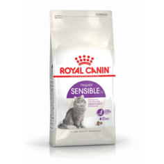 Сухой корм для кошек Royal Canin Sensible, с чувствительным пищеварением, птица 200 г