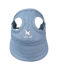 Кепка для собак Arnydog Козырек, для мелких пород, голубая L, диаметр 13.5 см Аrnydog