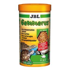 Корм для водных черепах JBL Gammarus, 1 л, 110 г