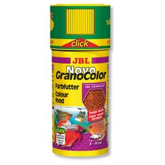 Основной корм для рыб JBL NovoGranoColor CLICK, для окраски, гранулы, 250 мл