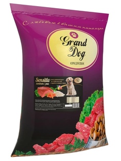 Корм сухой для собак Grand Dog Sensitiv с ягненком для средних и крупных пород 10кг