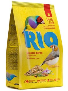 Корм для экзотических птиц RIO EXOTIC BIRDS, 2 шт по 1 кг