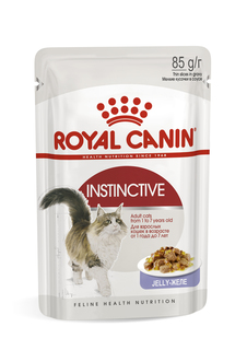 Влажный корм для кошек Royal Canin Instinctive, в желе 24шт по 85 г