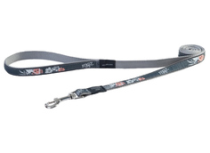 Поводок для собак Rogz Fancy Dress 1,2 м серый