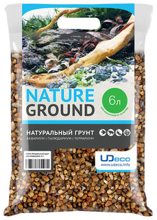 Грунт для аквариума UDeco River Yellow 6-8 мм 6 л