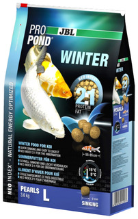 Корм для прудовых рыб JBL ProPond Winter L, гранулы, 6 л