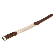 Ошейник для собак Foxie Bohemia, персиковый, L, 3,5х45-55 см