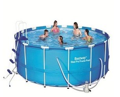 Бассейн каркасный Bestway MAX 457х122 см с фильтр-насосом 56830