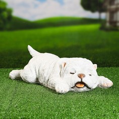 Садовая фигура Болонка 11х38см Хорошие сувениры