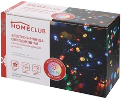 Гирлянда электрическая Homeclub мультиколор 100LED 8 м