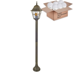 Уличный фонарный столб Favourite Zagreb с лампочкой 523816 6Вт