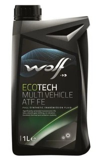 Масло трансмиссионное ECOTECH MULTI VEHICLE ATF FE 1L Wolf