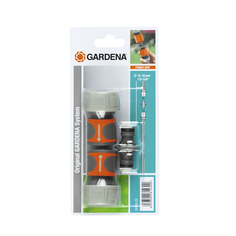 Муфта ремонтная Gardena 20816109 для шлангов 3/4", набор 2 шт