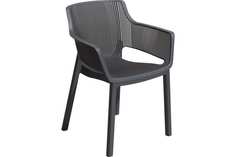 Стул Keter Elisa chair 246189 серый 57.7x62.5x79