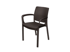 Садовый стул, Садовое кресло, ABS пластик, 59х55х82 см, 4 шт Elfplast