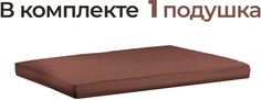 Подушка для кресла Дачник Демидов М8839КОР 986318 54см 52см коричневый
