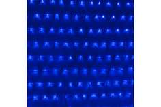 Funray Гирлянда светодиодная «Cетка» ML-144B, 1.5*1.5м, 144 LED, синий,шнур 1,5м, Funray