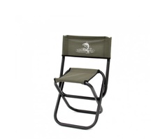 Стул складной Woodland "Tourist", со спинкой, 33,5х29х39 (67,5) см (сталь)
