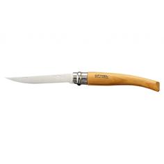 Туристический нож Opinel VRI Folding Slim Beechwood №10, коричневый