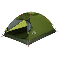 Палатка Maclay Sande, треккинговая, 3 места, green
