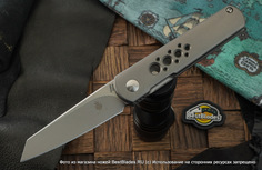 Складной нож Kizer Knives Feist сталь S35VN, титан
