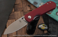 Складной нож Kizer Knives Yorkie сталь M390, красная микарта