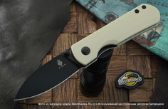 Складной нож Kizer Knives Yorkie сталь M390, G-10 слоновая кость