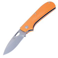 Складной нож Kizer Knives Zipslip сталь N690, оранжевая G-10