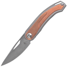 Складной нож Kizer Knives Apus сталь S35VN, медь/титан