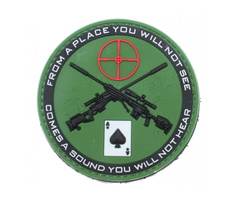 Патч TeamZlo Sniper Poker PVC OD (TZ0149OD)