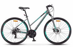 Велосипед STELS Cross 130 MD Lady 2019 15.5" хром