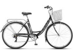 Женский велосипед Navigator 395 V Z010, год 2022 , ростовка 20, цвет Черный Stels