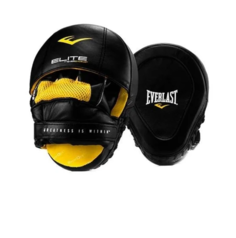 Лапы Everlast Pro Elite Leather Mantis чёрные