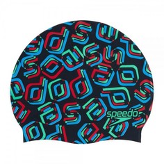 Шапочка для плавания детская "SPEEDO Printed Silicone Jr" 8-08386G772
