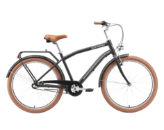 Велосипед Stark Comfort Man 3 Speed 2022 18" черный/серый