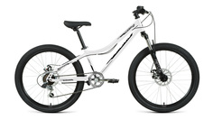 Велосипед Forward Titan 2.0 D 6 скоростей, ростовка 12, белый, чёрный, 24,