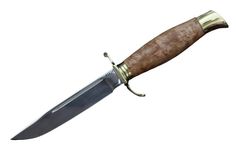 Нож Исток НКВД, сталь 95Х18, рукоять латунь, карельская береза Istok
