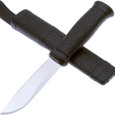 Туристический нож Morakniv Outdoor 2000 Anniversary Edition, нерж. сталь, черная рукоять