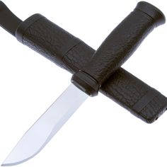 Туристический нож Morakniv Outdoor 2000 Anniversary Edition, нерж. сталь, черная рукоять