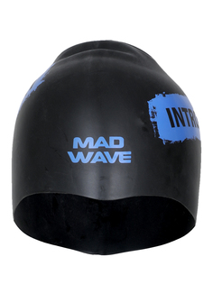 Силиконовая шапочка INTROVERT reversible Черный Mad Wave
