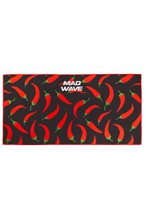 Полотенце из микрофибры SPICY Черный, 40*80 cm Mad Wave