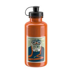 Велосипедная фляга Elite Lucciano Berruti 500 мл коричневая/синяя/черная