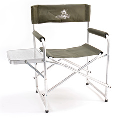 Кресло складное базовый вариант алюминий со столиком, НПО Кедр