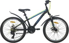 Велосипед подростковый AIST Rocky Junior 2.1 24" 2021 черный Аист