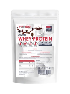 Концентрат ТОП 100 Whey Protein Concentrate WPC 70% + Creatin Coffee 1000g