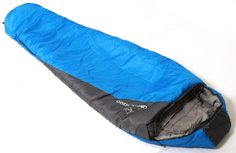 Спальный мешок Mobula Ursul 300H синий, левый