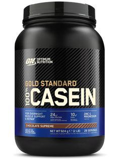 Мицеллярный казеин Optimum Nutrition 100% Gold Standard Casein EU, 924 г, шоколад